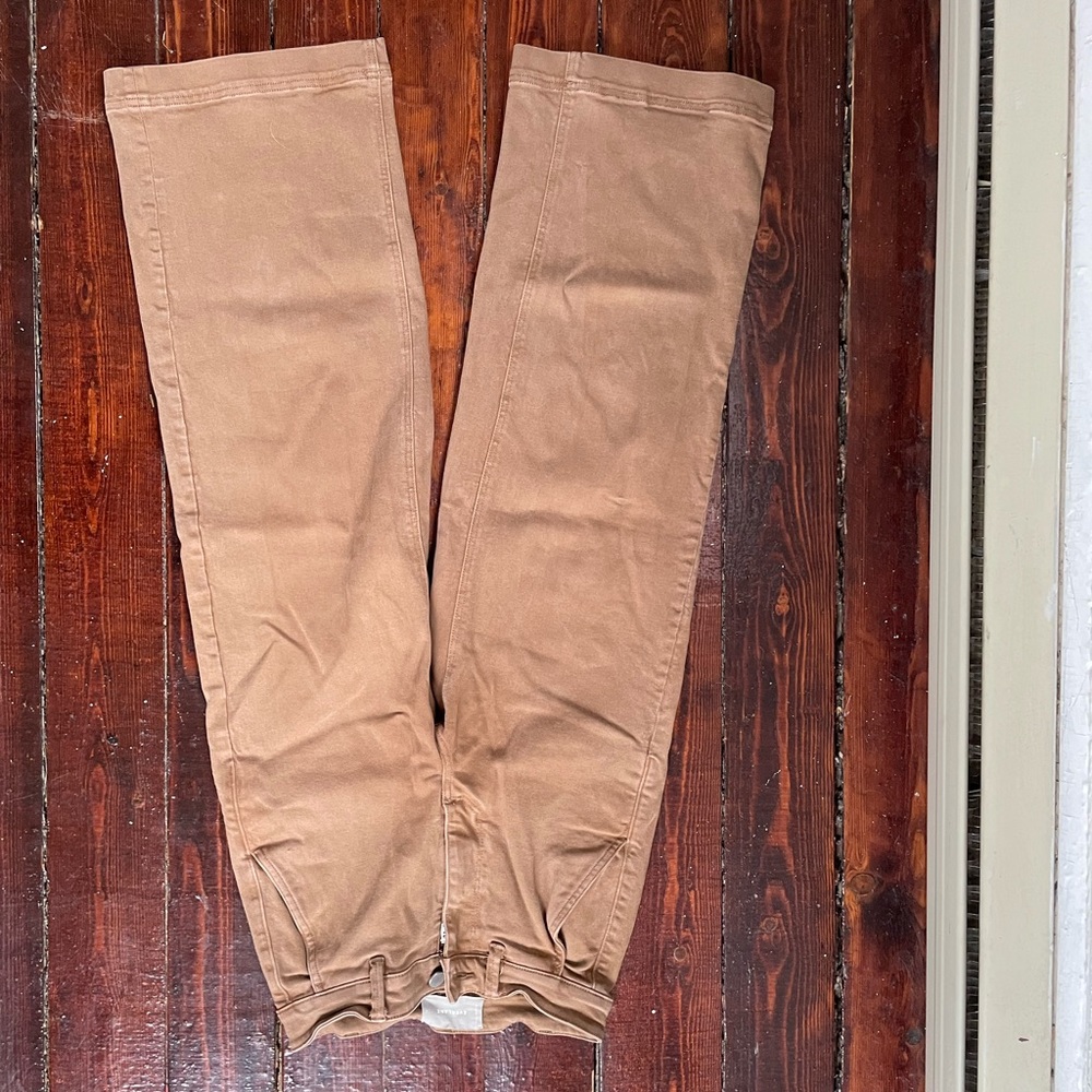 Everlane wide leg high rise pants